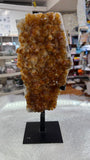 Citrine Cluster On Metal Stand(3.15kg)