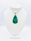 Sterling Silver Malachite Pendant