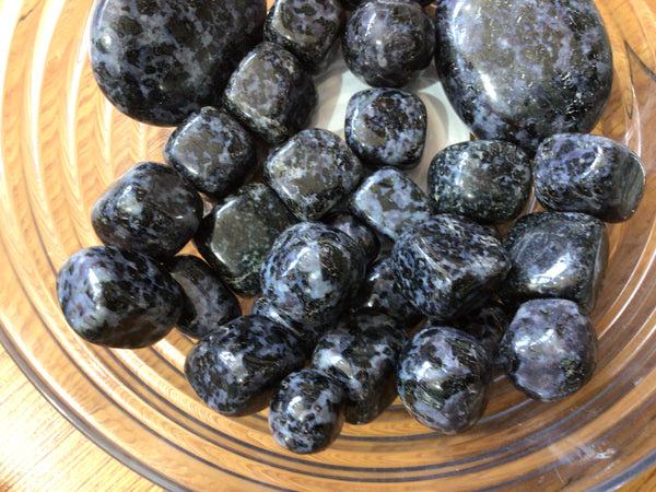 Indigo Gabbro Tumble Stone