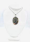 Sterling Silver Dendrite Pendant