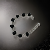 Black Onyx Bracelet Sterling Silver