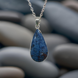 Sterling Silver Shattuckite Pendant