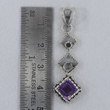 Amethyst Gemstone Pendant