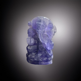 Ganesha Carved Statue Fluorite