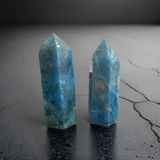 Blue Apatite Standing Point