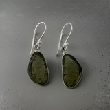 Moldavite Earrings