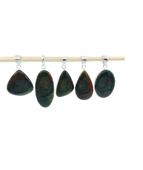 Blood Stone Pendants