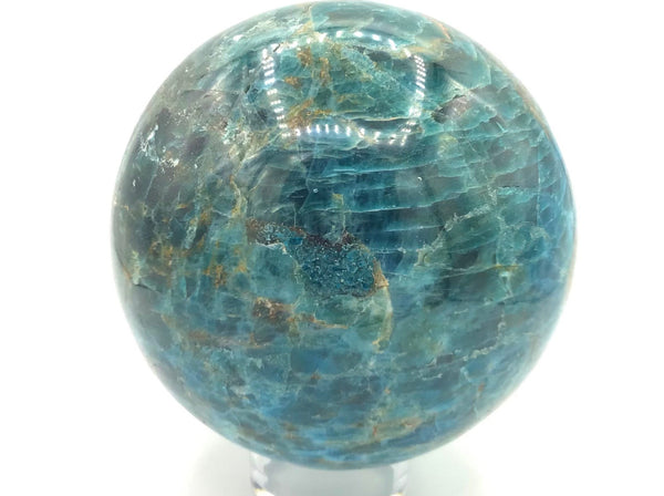 Blue Apatite Sphere