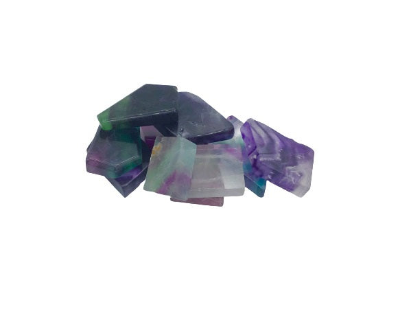 Fluorite Sliced And Polished