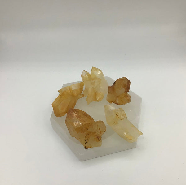 Golden Healer Quartz Cluster