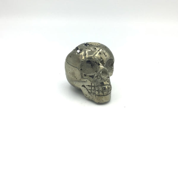 Pyrite Skull