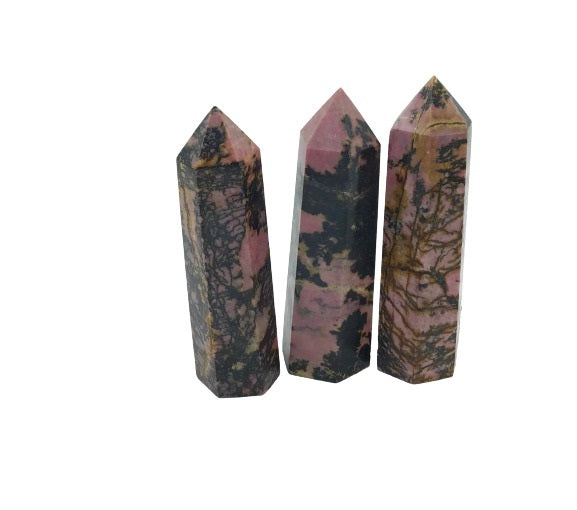 Rhodonite Standing Points