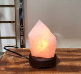 Rose Quartz Point Lamp