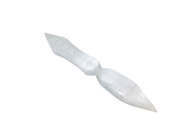 Selenite Chakra Athame