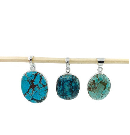 Simple Turquoise Pendants