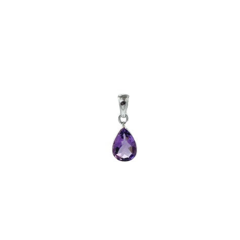 Teardrop Amethyst Pendant