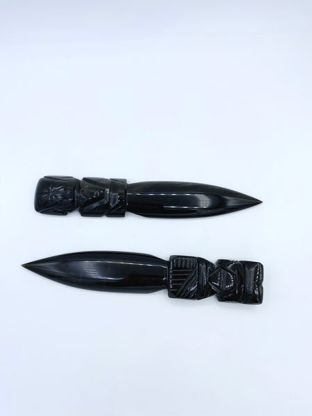 Gold Sheen Obsidian Athame