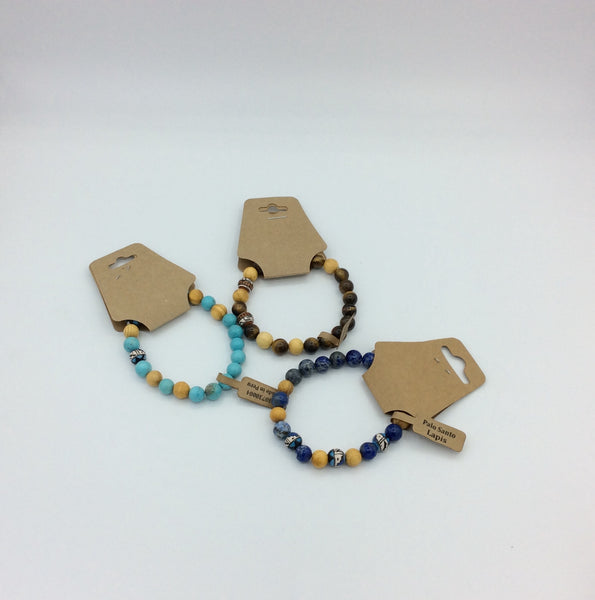 Palo Santo Beaded Bracelets