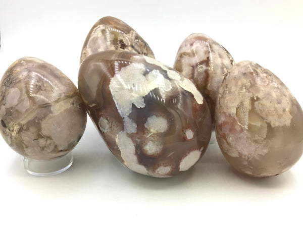 Flower Agate Eggs