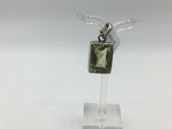 Sterling Silver Lemon Quartz Pendants