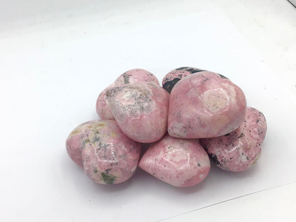 Rhodochrosite Hearts