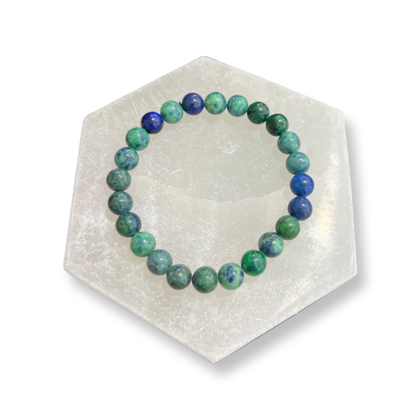 Azurite Beaded Bracelets