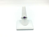 Garnet Size - 9 Rings Sterling Silver