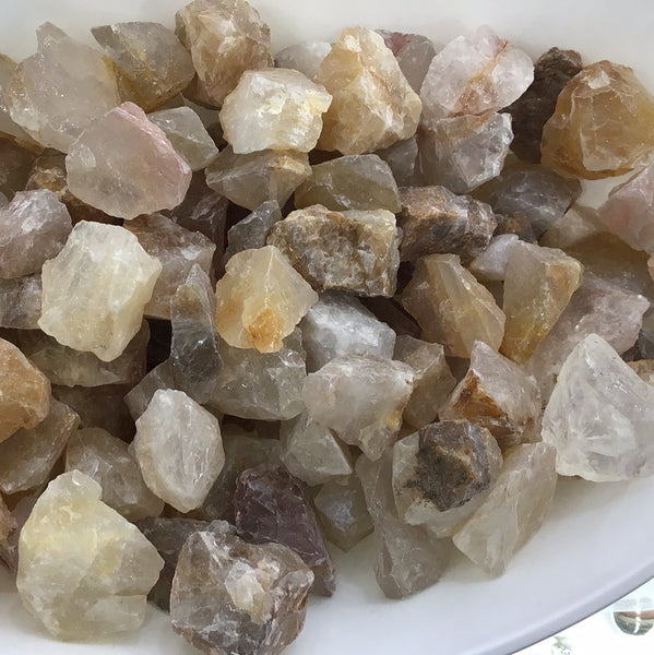 Yellow Hematoid  Quartz Rough Stones