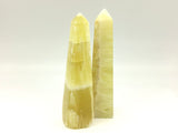 Lemon Calcite Standing Towers