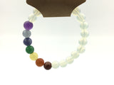 Opalite w/ 7 Chakra Beaded Bracelets