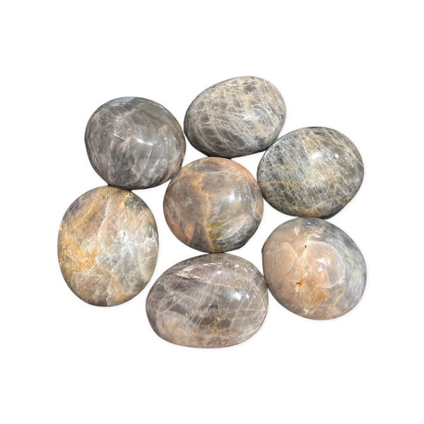 Black Moonstone Pebbles