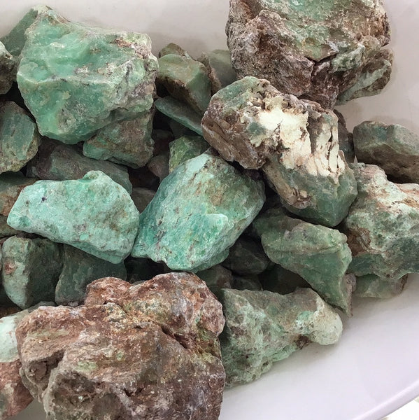 Chrysoprase Rough Stones