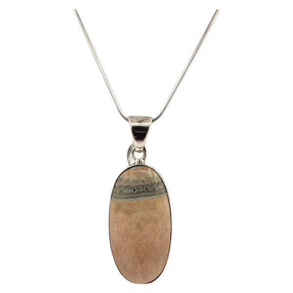 Sterling Silver Celestobarite Pendant