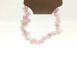 Rose Quartz Chip Bracelets