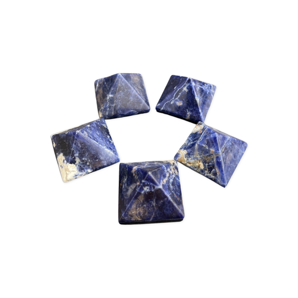 Sodalite pyramid Small