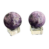 Charoite Spheres