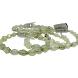 Prehnite Long Faceted Bracelets