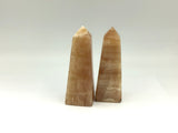 Honey Calcite Standing Towers