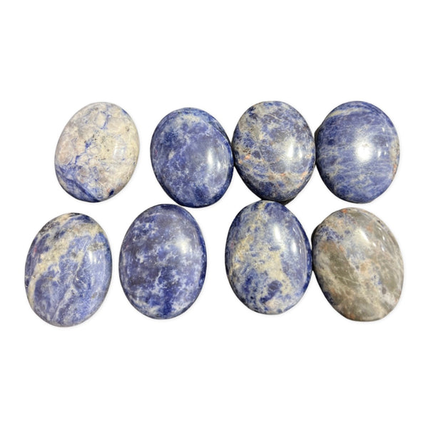 Sodalite Pillow/ Palm Stone