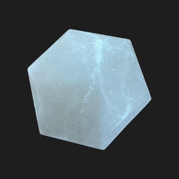 Selenite Hexagon Plate 10 cm