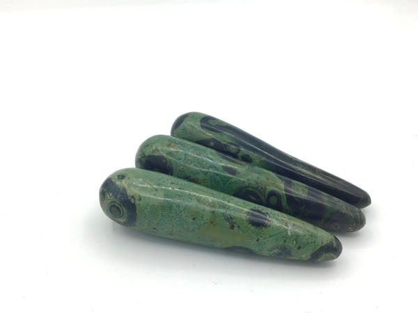 Green Jasper Massage Stone