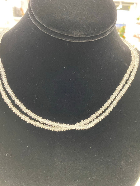 Crystal Beaded Double Strand