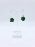 Savorite Green Garnet Earring