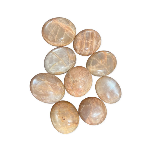 Peach Moonstone Pebbles