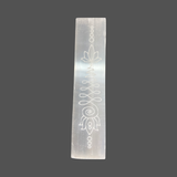 Selenite Engraved Stick