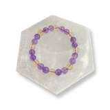 Ametrine Beaded Bracelets