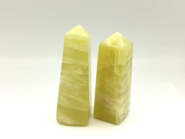 Lemon Calcite Standing Towers