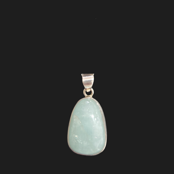 Sterling Silver Aquamarine Pendants