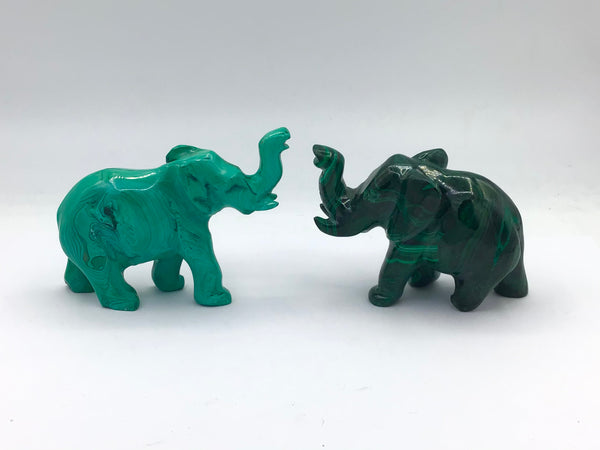 Malachite Elephants