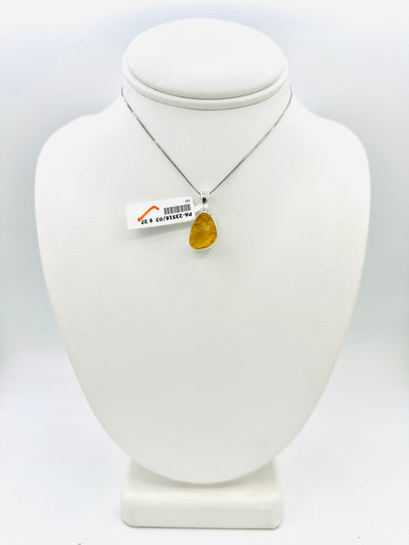 Simple Citrine Pendants